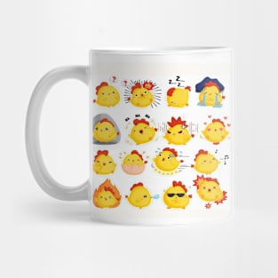 Smiley Chicks Mug